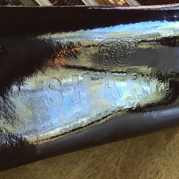 NWOT Sharif 1827 Leather Sequined Handbag - Picture 5 of 9